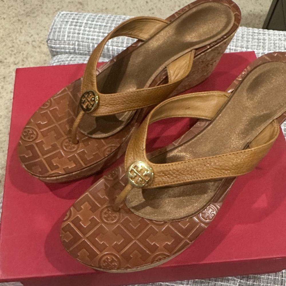 Tory Burch wedged sandals